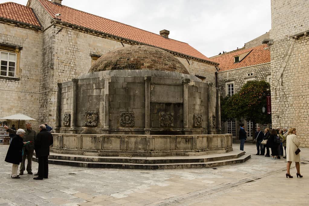 Large Onofrio’s Fountain Dubrovnik, Croatia