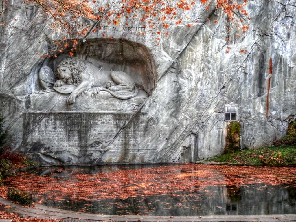 Lion Monument, Lucerne, Switzerland