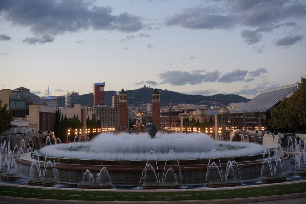 Magic Fountain of Montjuïc, Barcelona, Spain