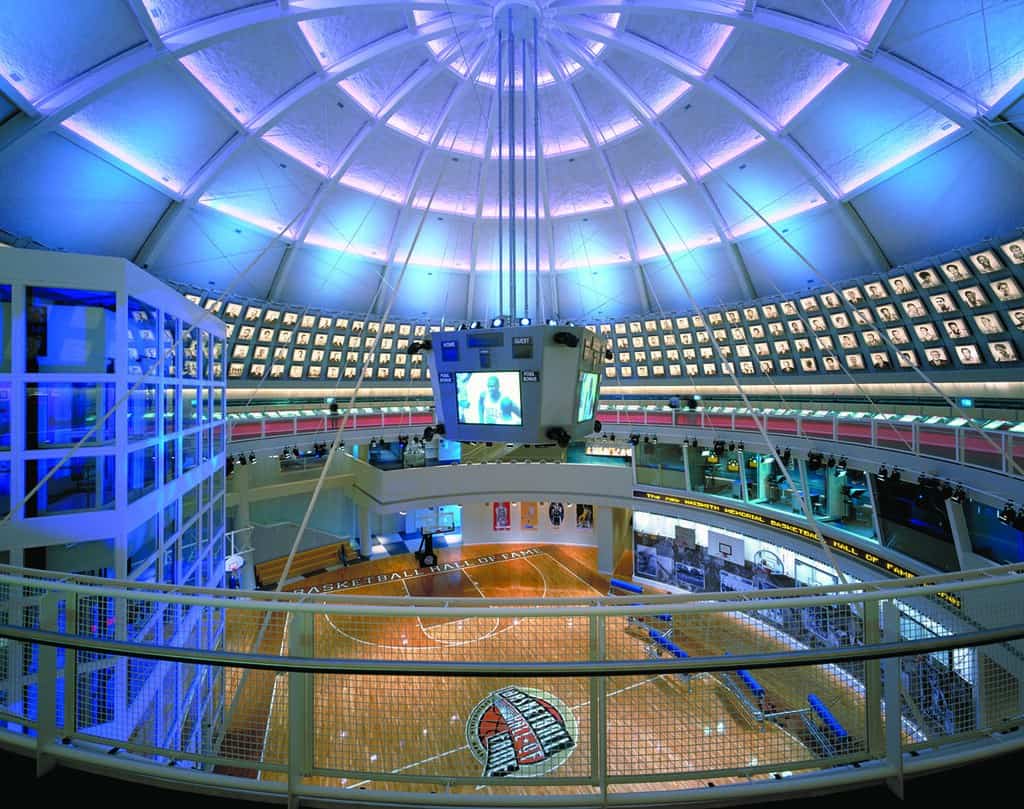 Naismith Memorial Basketball Hall of Fame Springfield Massachusetts