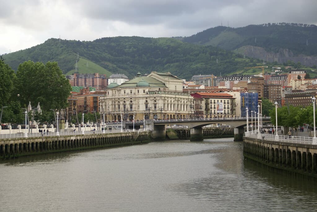 Nervion River, Bilbao, Spain