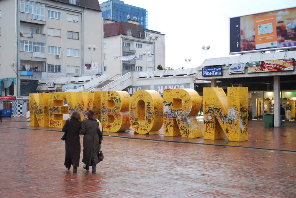 Newborn Monument Kosovo