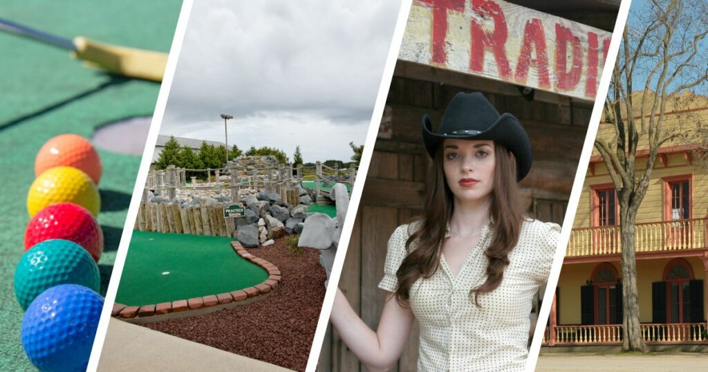Old West Town Miniature Golf, Broken Bow, Oklahoma