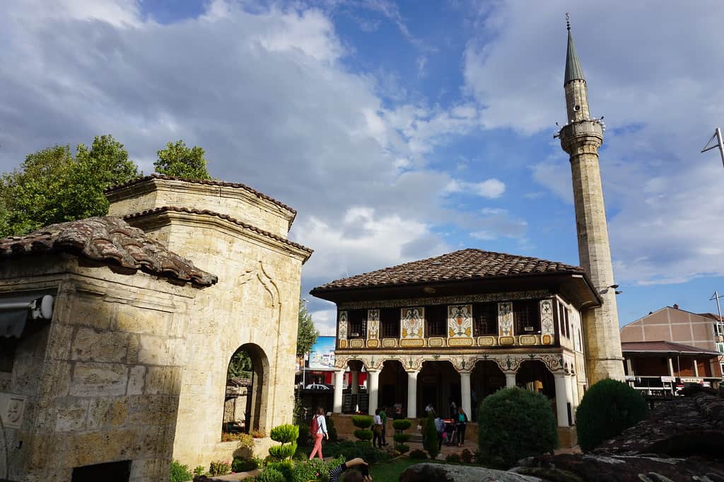 Painted Mosque in Tetovo, North Macedonia