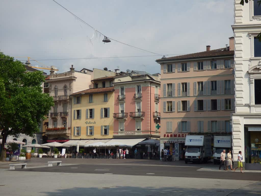 Piazza Della Riforma Lugano, Switzerland
