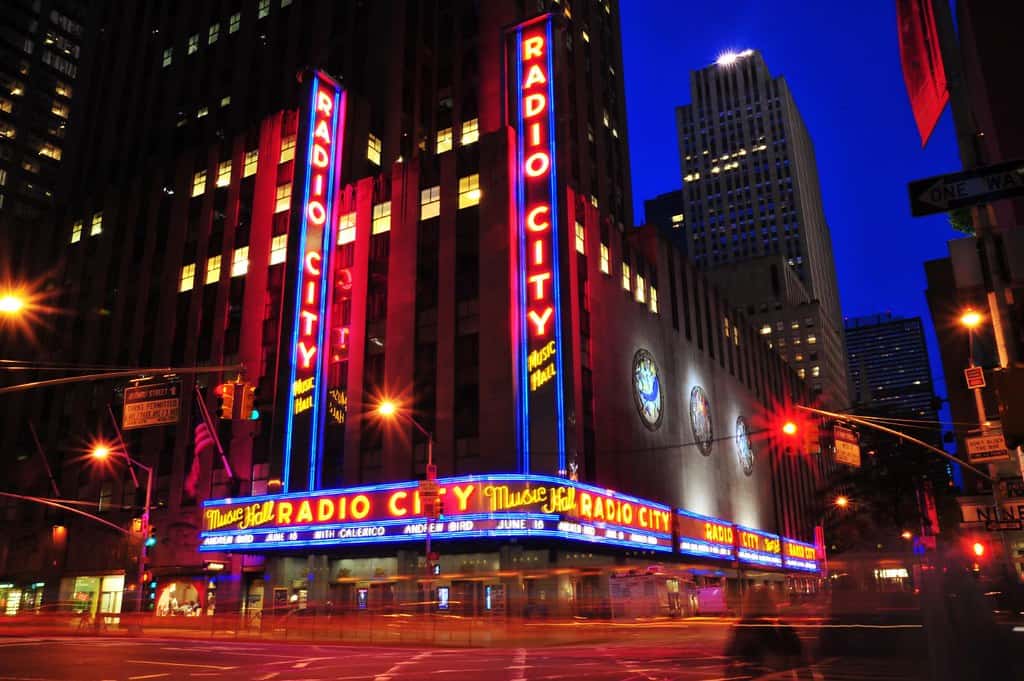 Radio City Music Hall, New York City, New York