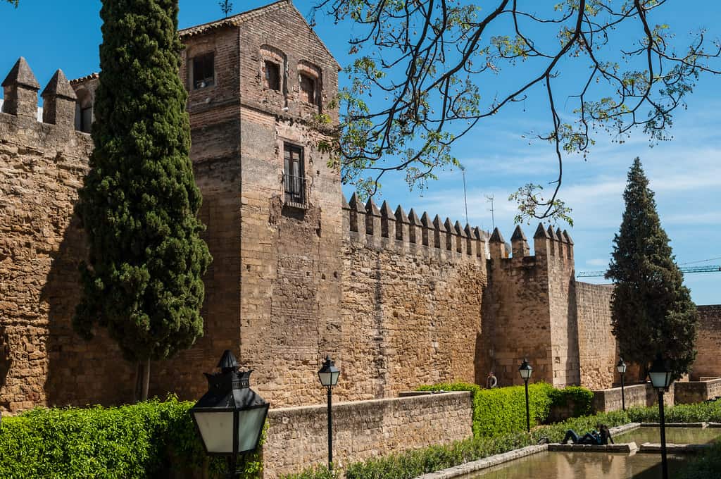 Roman walls of Córdoba, Cordoba, Spain 