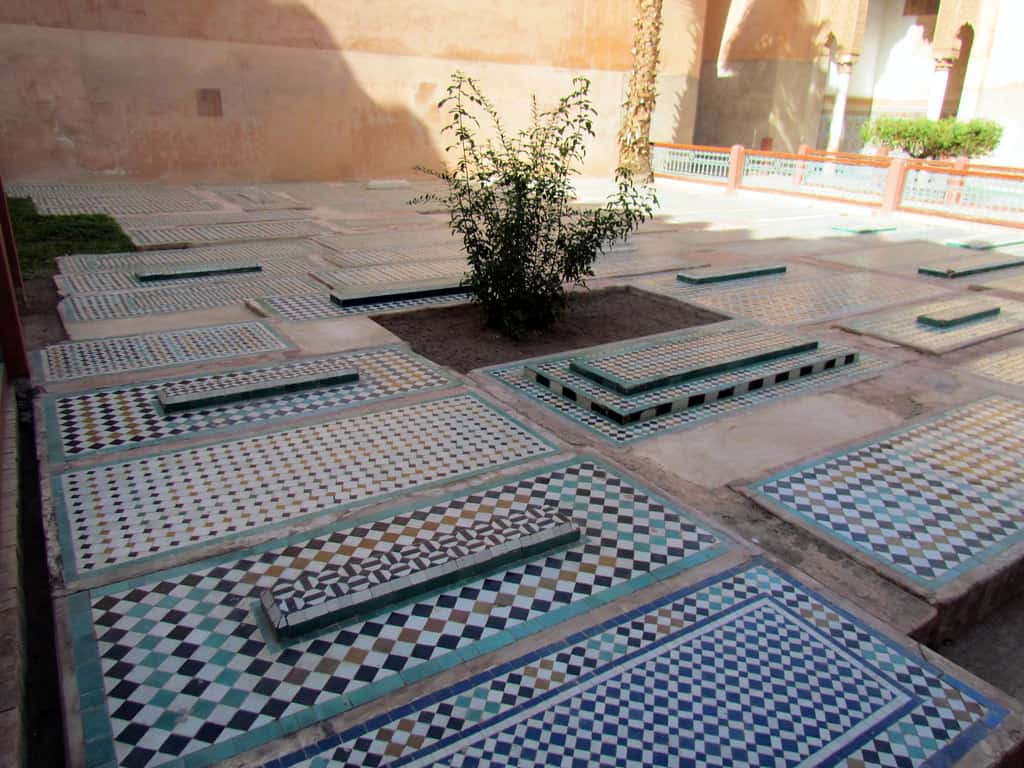 Saadian Tombs Marrakesh Morocco