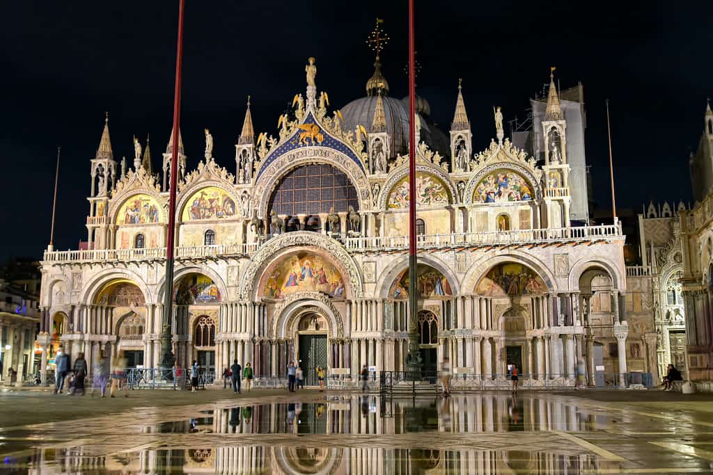 St. Mark's Basilica and Square Venice Italy