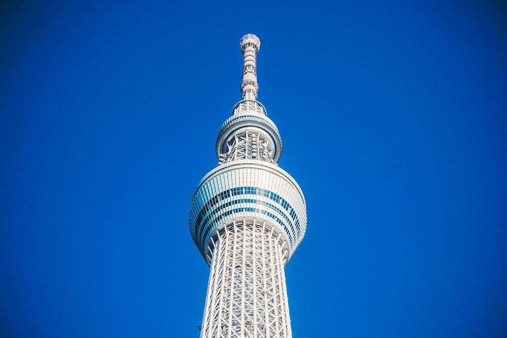 See what it looks like to be atop the Tokyo Skytree Tokyo Japan