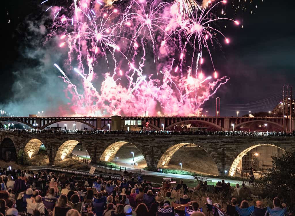 Stone Arch Bridge Minneapolis Minnesota