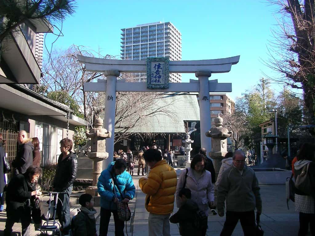 Sumiyoshi-Jinja Shrine, Fukuoka, Japan