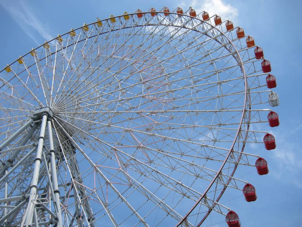 Tempozan Ferris Wheel, Osaka, Japan