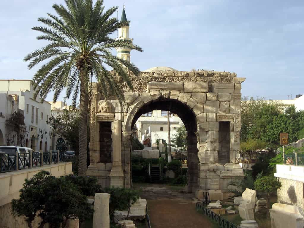The Arch of Marcus Aurelius Libya