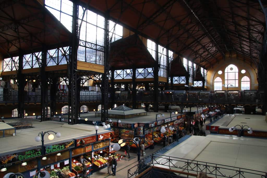 The Central market Hall, Budapest