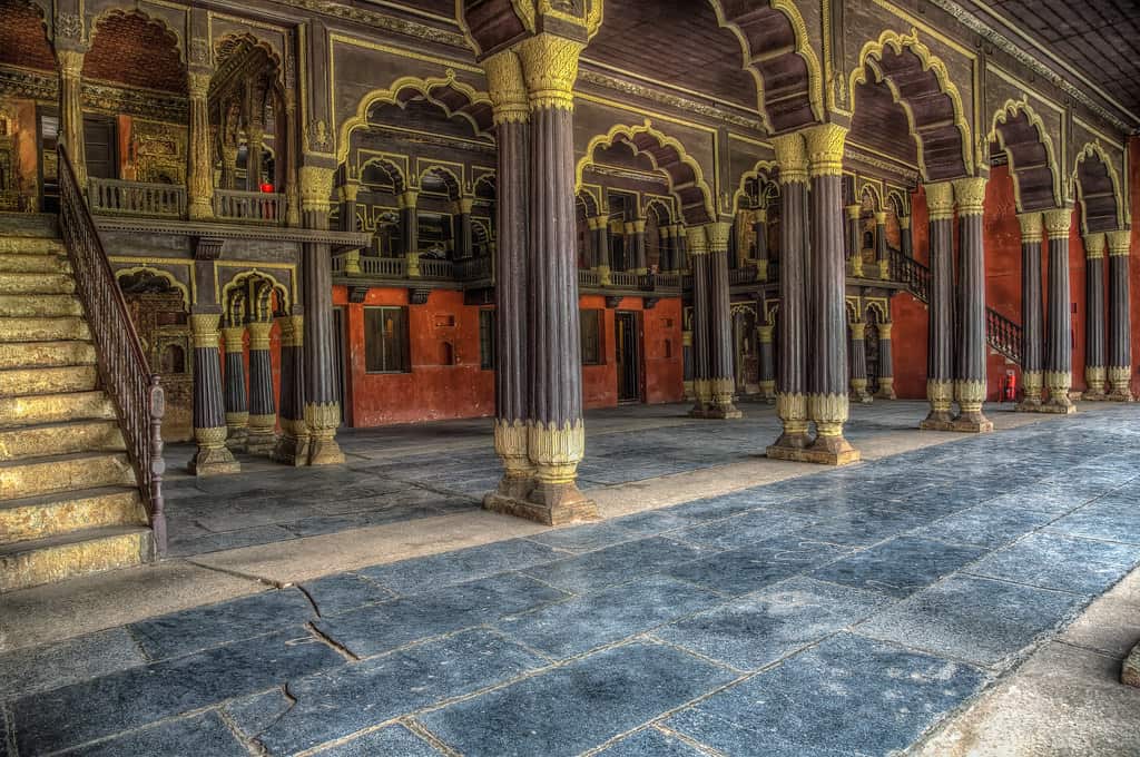 Tipu Sultan's Summer Palace, Bangalore, India