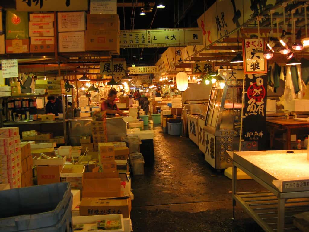 Tsukiji Market Tokyo Japan