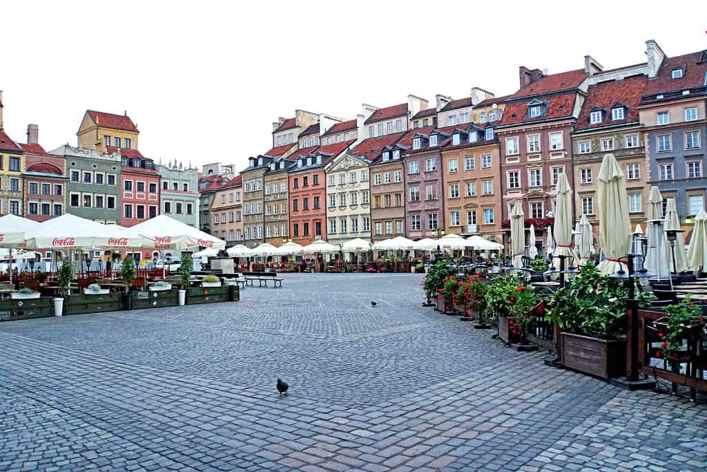 Warsaw Old Market Place, Poland