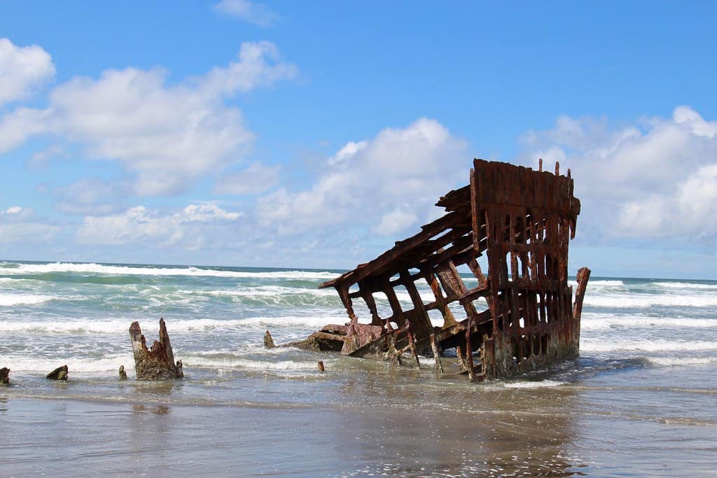 Wreck of the Peter Iredale, Seaside