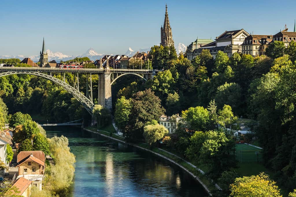 Aare River, Bern, Switzerland
