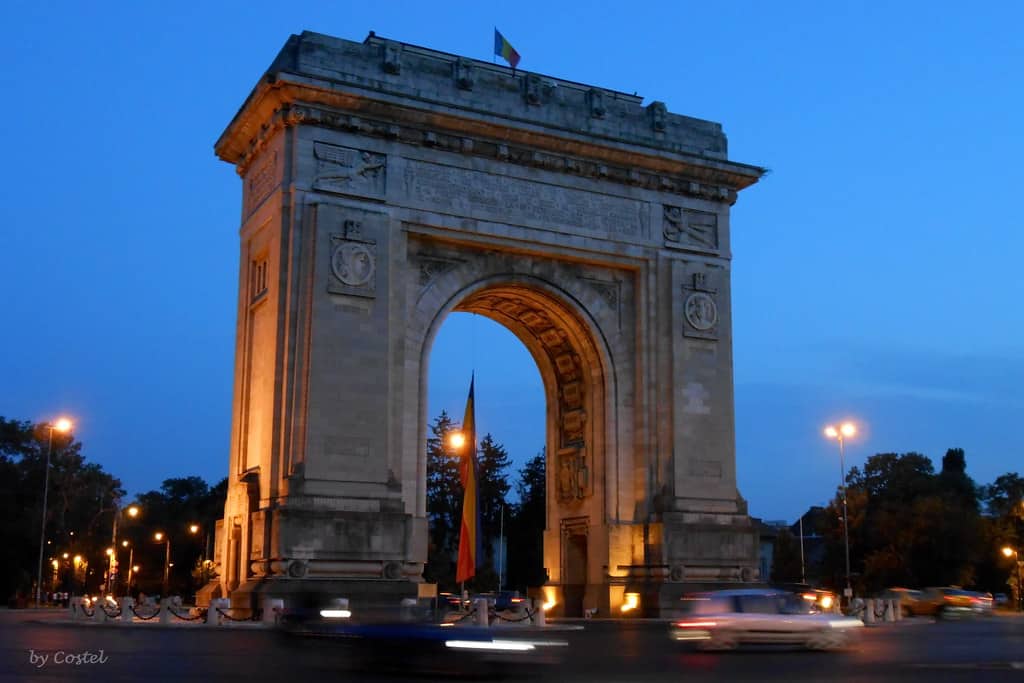 Arcul de Triumf, Bucharest, Romania