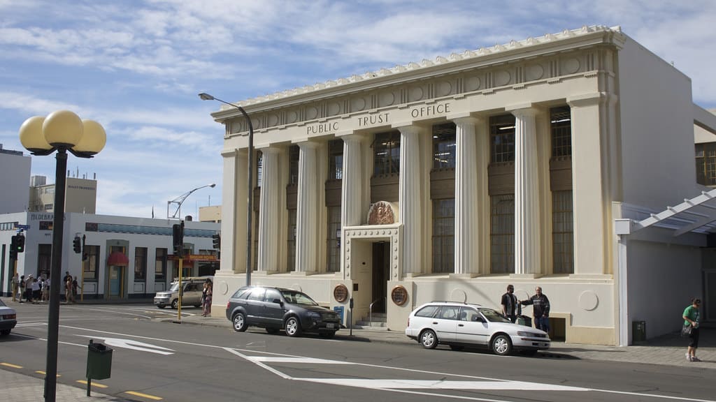Art Deco buildings, Napier Hastings, New Zealand