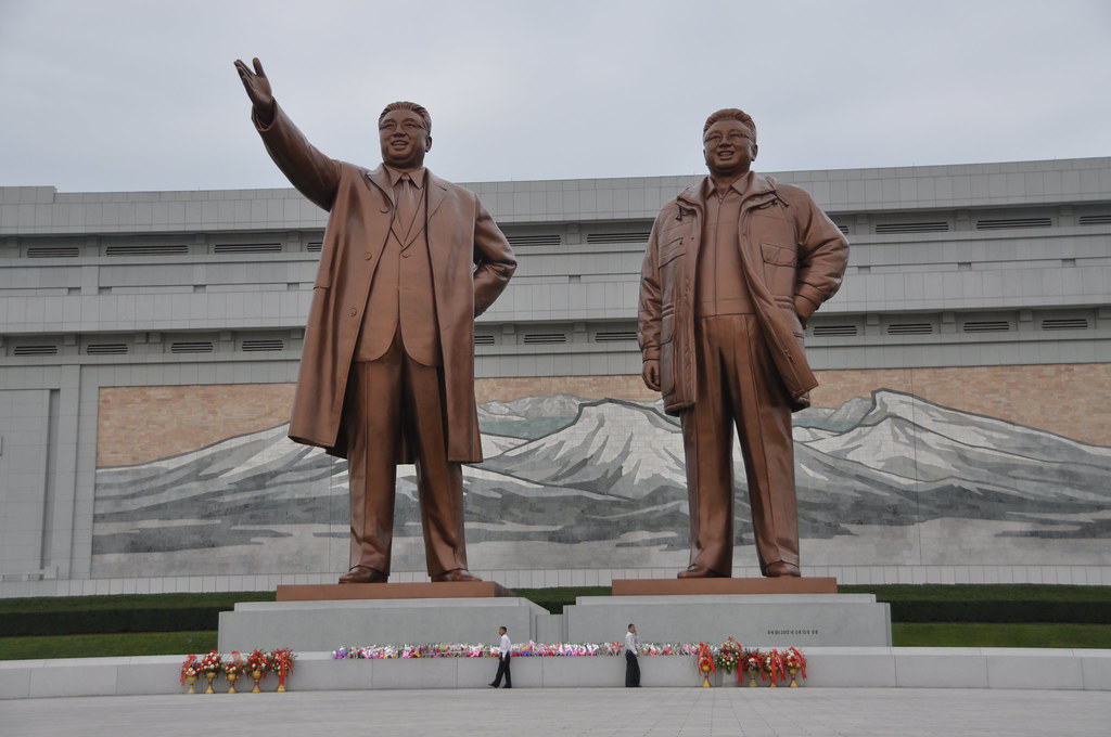 Mansudae Grand Monument, Pyongyang, North Korea