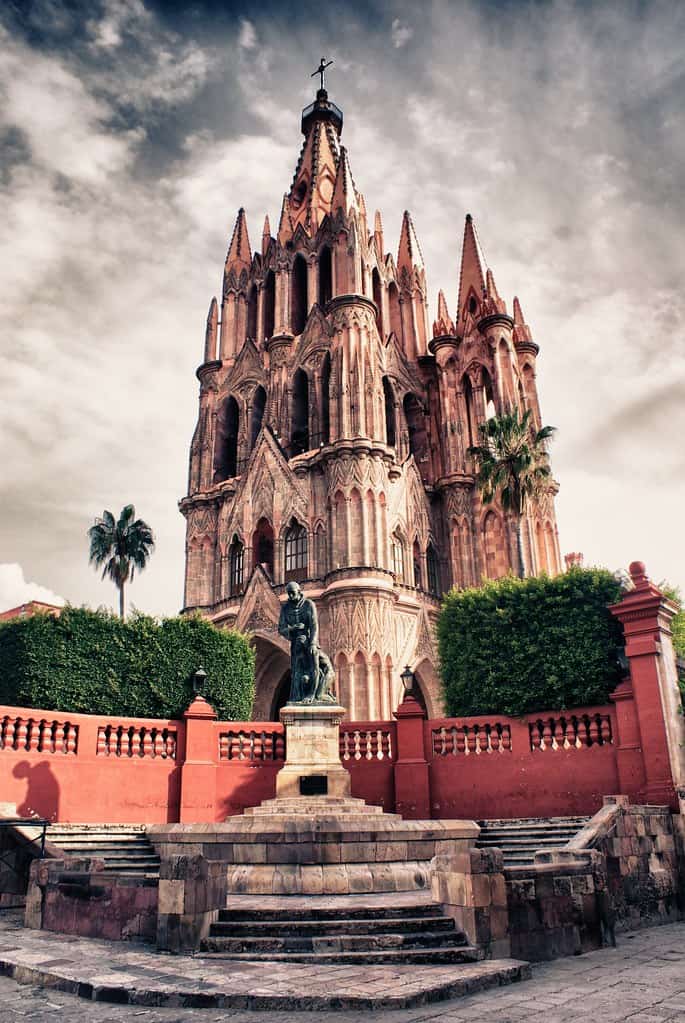 Parroquia de, San Miguel Arcángel, San Miguel de Allende, Mexico