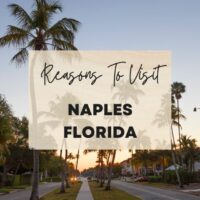 Reasons to visit Naples Florida