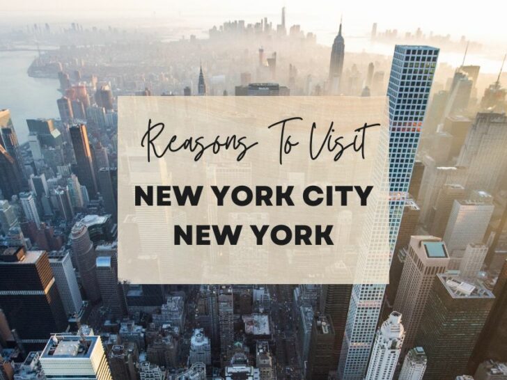 Reasons to visit New York City, New York at least once in your lifetime