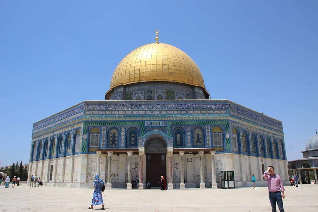 Temple Mount and the Dome of Rock, Jerusalem, Israel