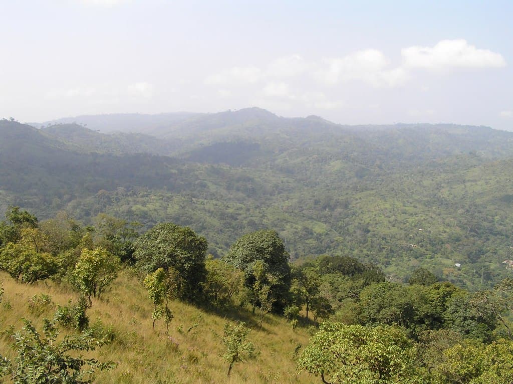 Togo Mountains (Kpalime view ), Togo 