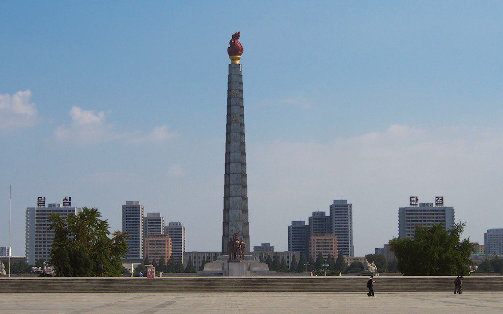 Tower of the Juche Idea, Pyongyang, North Korea