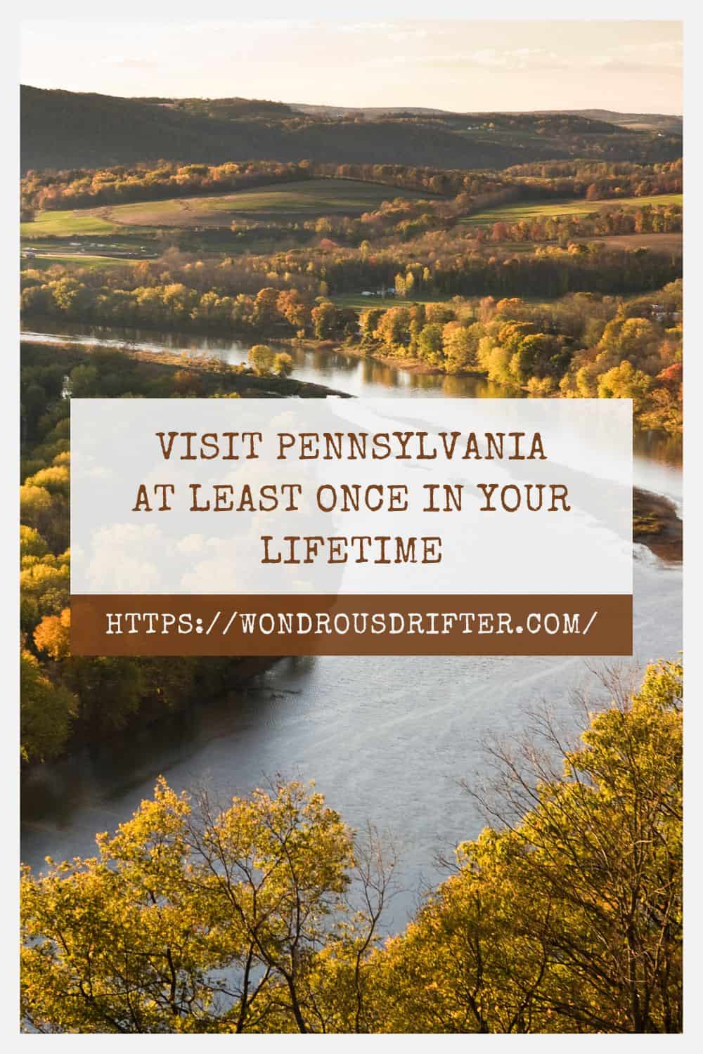 Reasons to visit Pennsylvania at least once in your lifetime. bucketlist