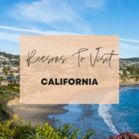 Reasons to visit California