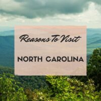 Reasons to visit North Carolina