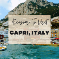 Reasons To Visit Capri, Italy