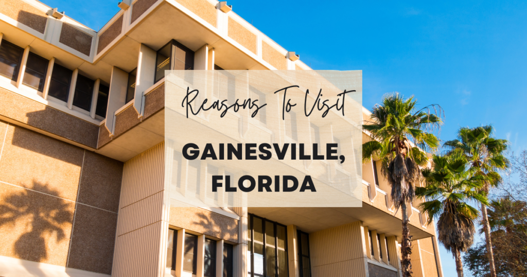 Reasons To Visit Gainesville, Florida