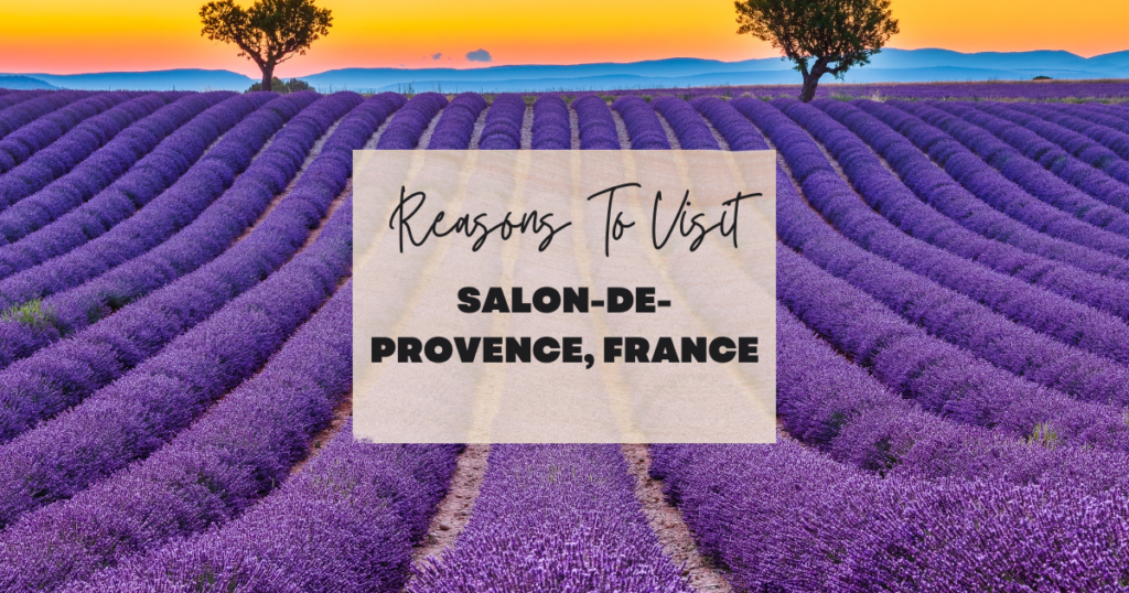 Reasons To Visit Salon-de-Provence, France