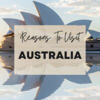 Reasons to visit Australia