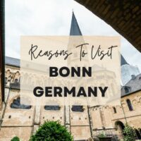 Reasons to visit Bonn Germany