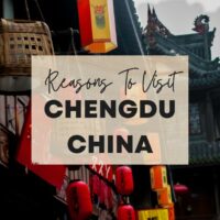 Reasons to visit Chengdu China