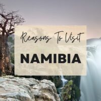 Reasons to visit Namibia