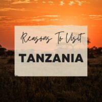 Reasons to visit Tanzania