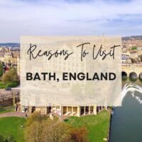 Reasons to visit Bath, England
