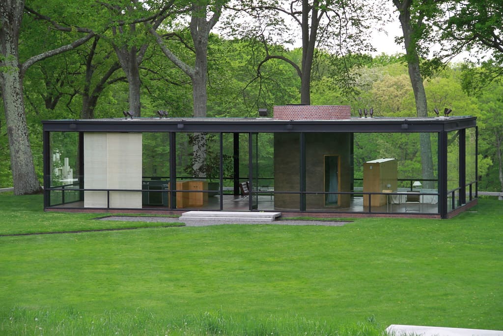 Philip Johnson Glass House, Stamford, Connecticut