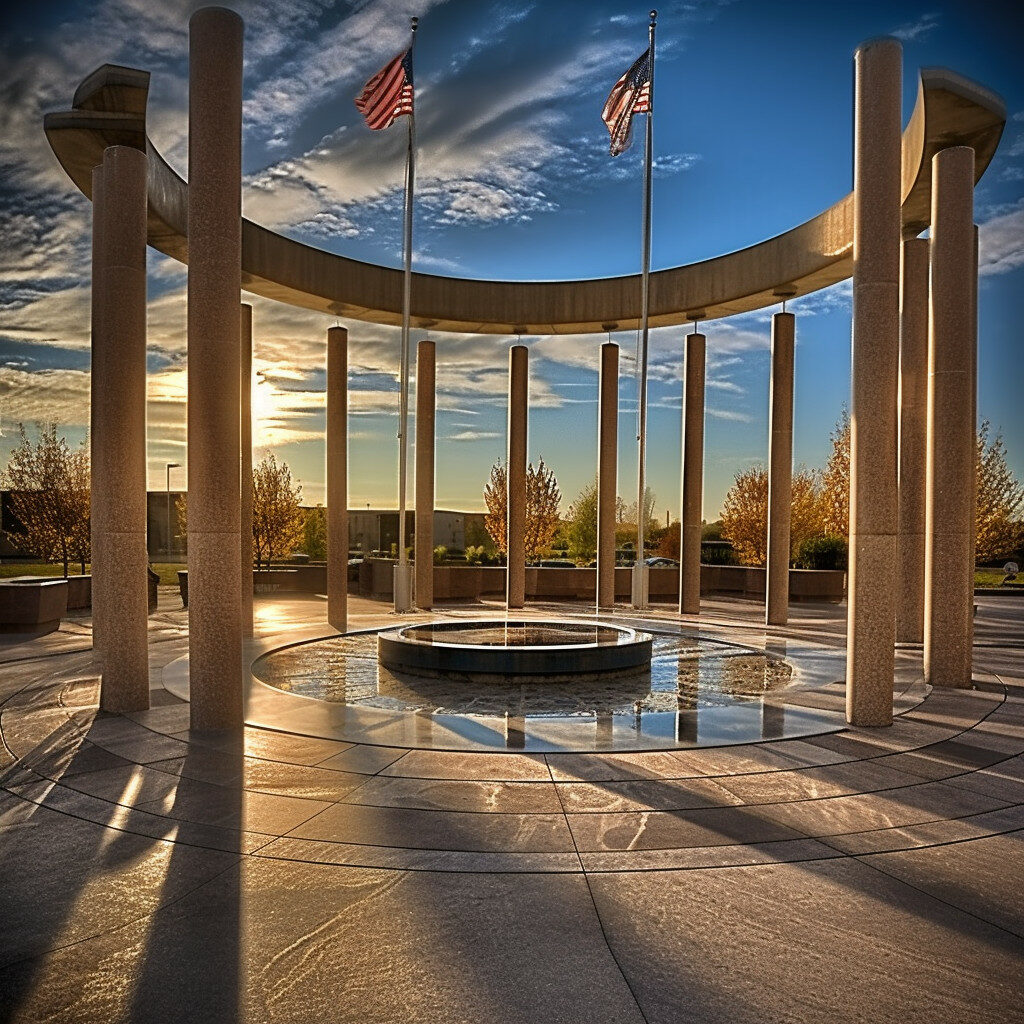 Heritage Veterans Memorial Plaza, Orange, Texas