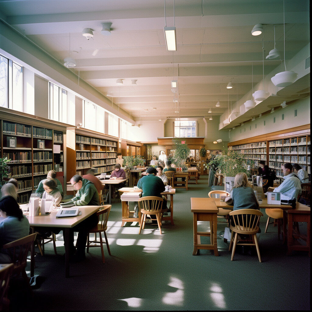 Malcolm Purvis Library, Magnolia, Texas