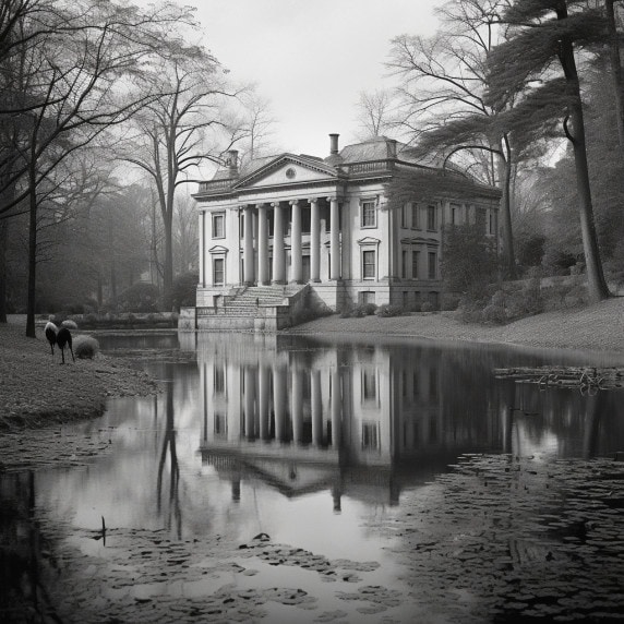 Swan House at Atlanta History Center, Historical Sites and Famous Landmarks in Atlanta, Georgia