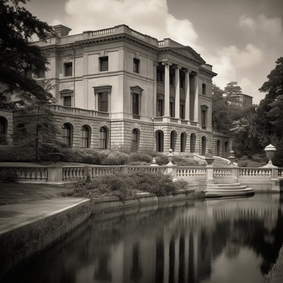 Swan House at Atlanta History Center, Historical Sites and Famous Landmarks in Atlanta, Georgia